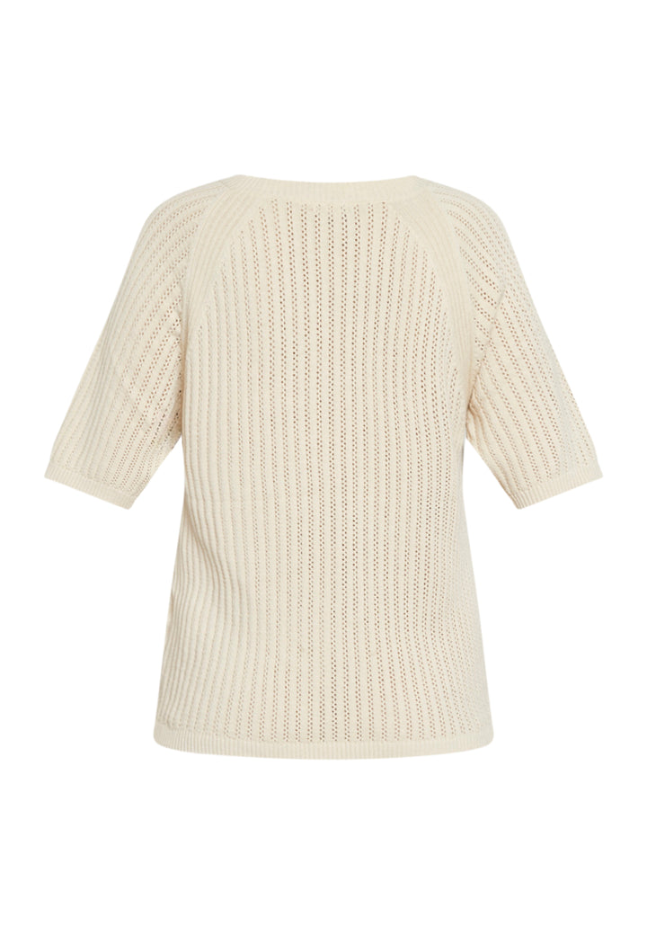 Lind LiMatti Knit Pullover 1000 OFF WHITE