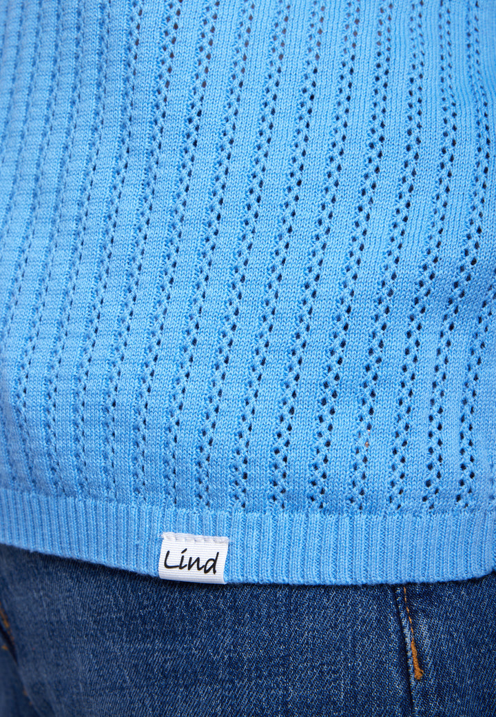 Lind LiMatti Knit Pullover 5300 Cornflower Blue