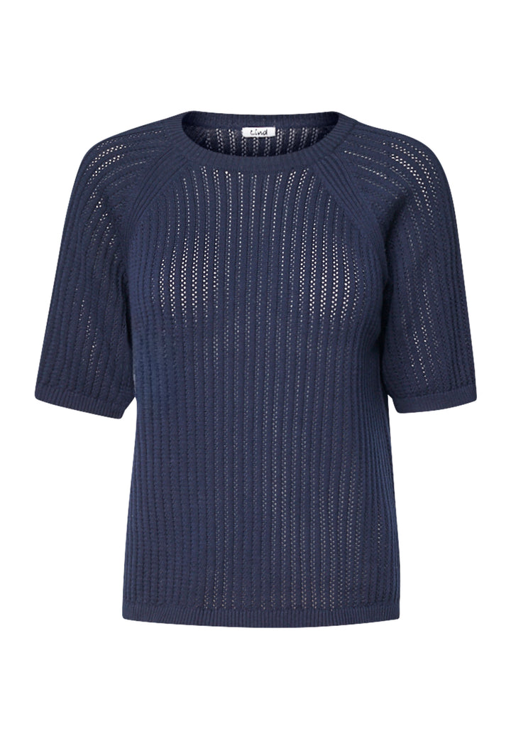 Lind LiMatti Knit Pullover 5999 NAVY BLUE