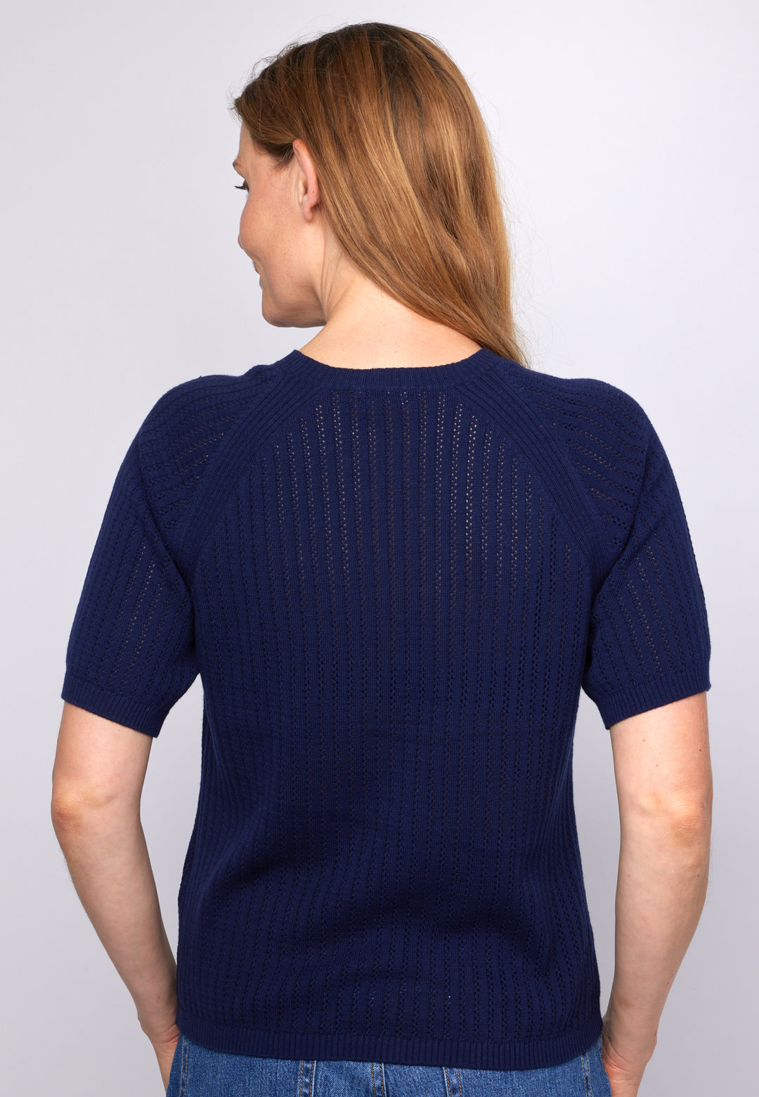 Lind LiMatti Knit Pullover 5999 NAVY BLUE