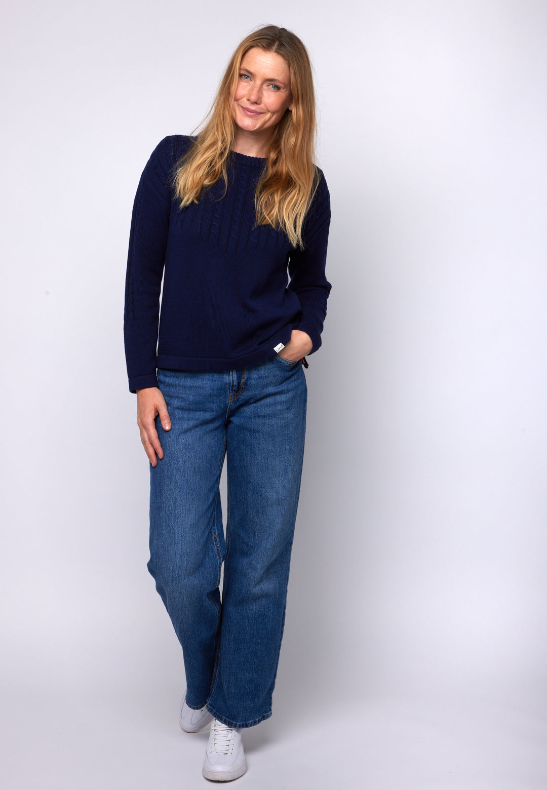 Lind LiMaxime Knit Pullover 5999 NAVY BLUE