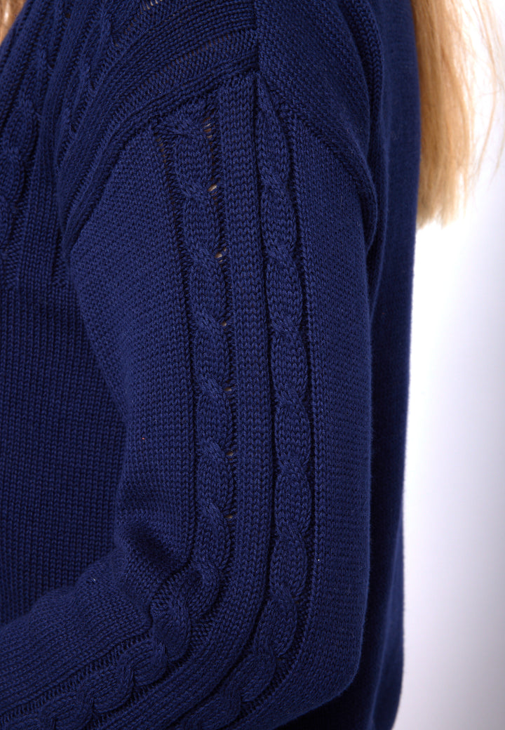 Lind LiMaxime Knit Pullover 5999 NAVY BLUE