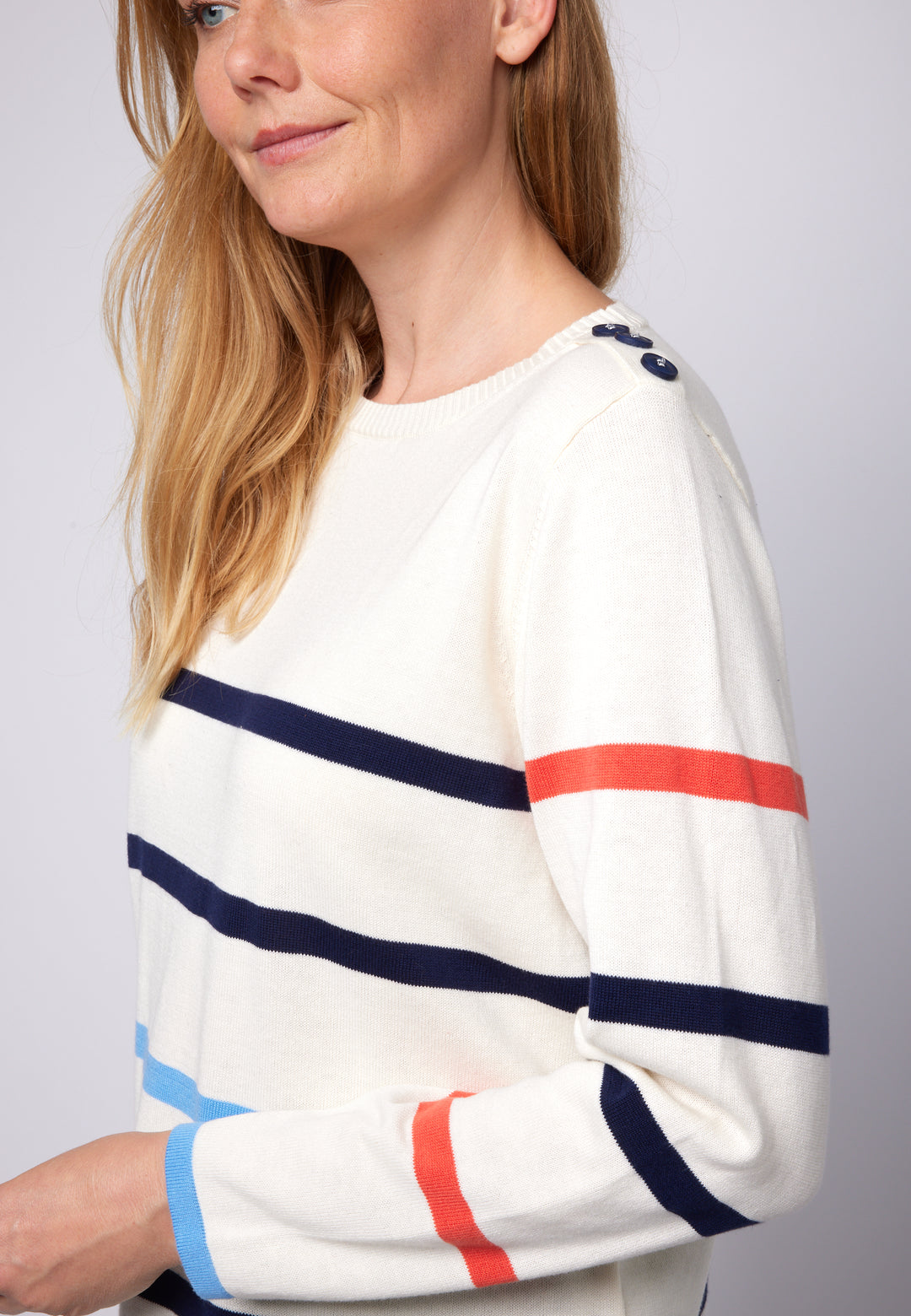 Lind LiMaya Knit Pullover 1000 OFF WHITE