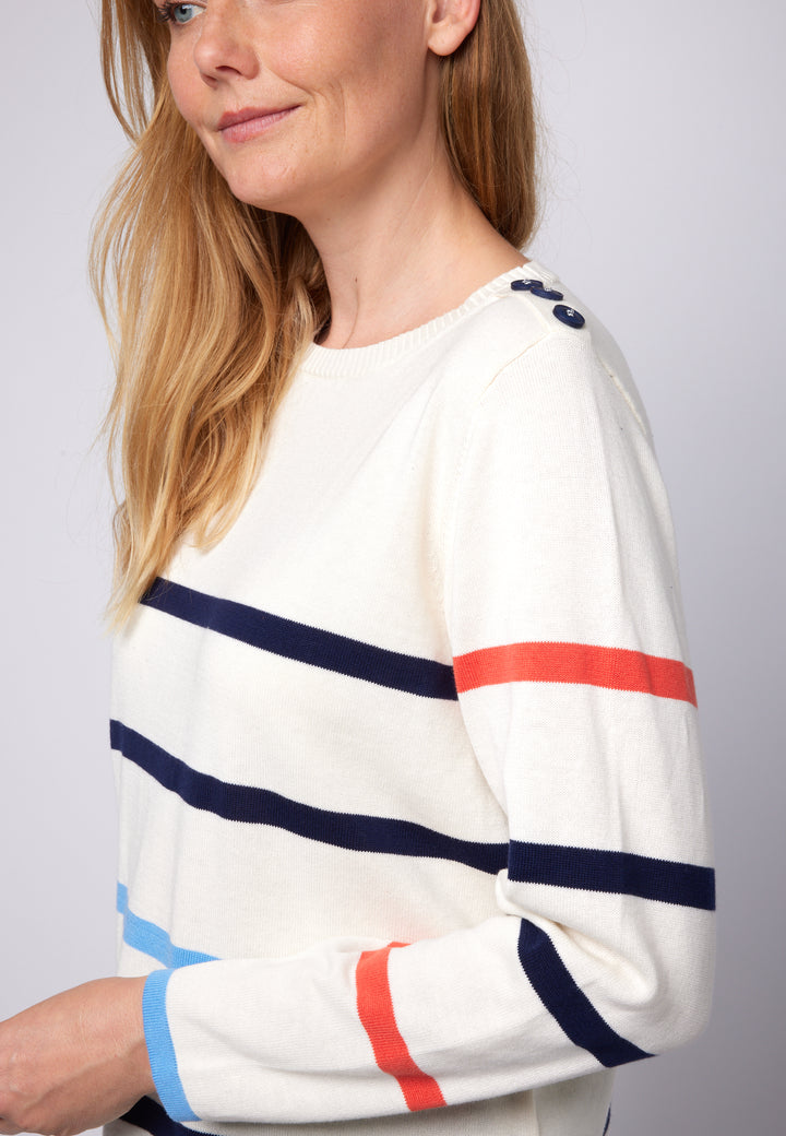 Lind LiMaya Knit Pullover 1000 OFF WHITE