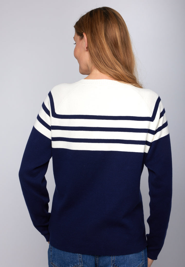 Lind LiMaybel Knit Pullover 5999 NAVY BLUE