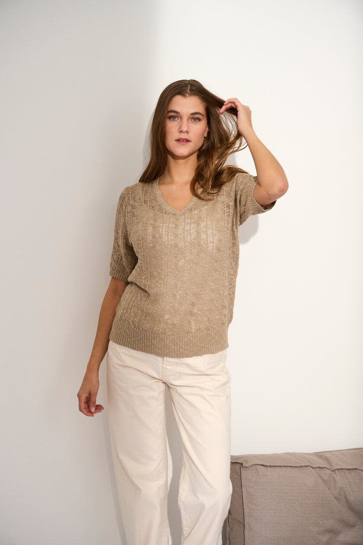 Lind LiMiabel Knit Pullover 1000 OFF WHITE