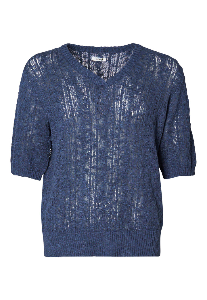 Lind LiMiabel Knit Pullover 5999 NAVY BLUE
