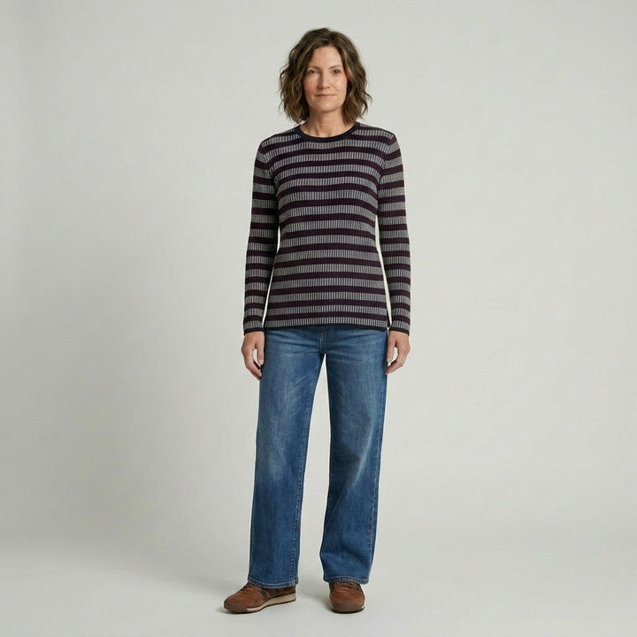 Lind LiNadia Knit Pullover 5999 NAVY BLUE