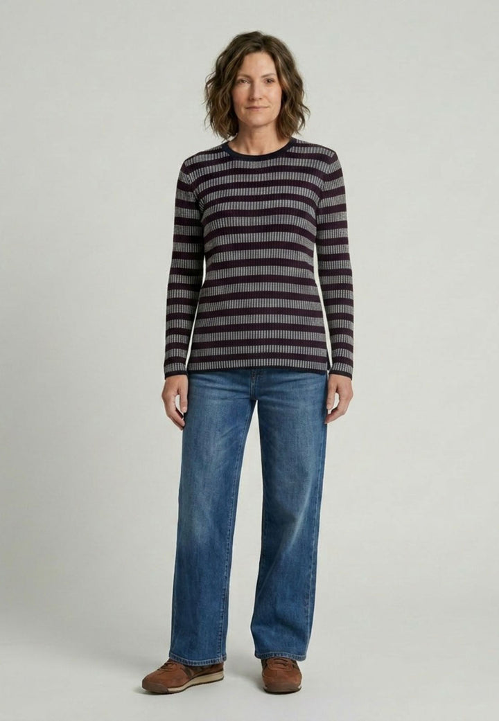 Lind LiNadia Knit Pullover 5999 NAVY BLUE