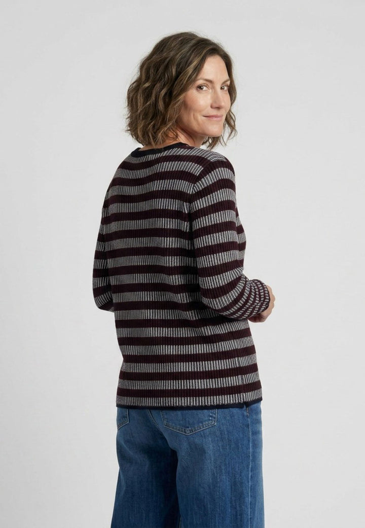 Lind LiNadia Knit Pullover 5999 NAVY BLUE