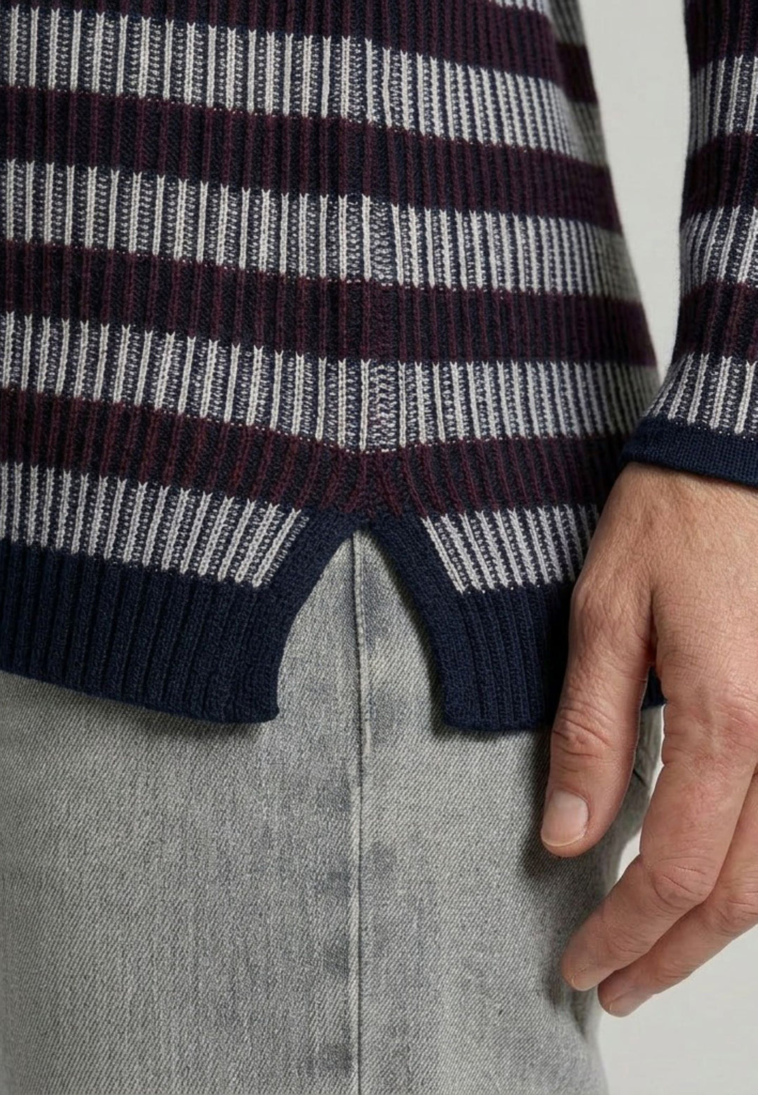 Lind LiNadia Knit Pullover 5999 NAVY BLUE