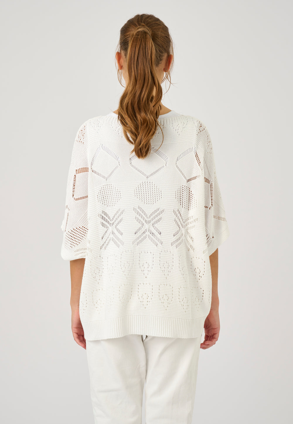 Lind LiNel Knit Pullover 9000 WHITE