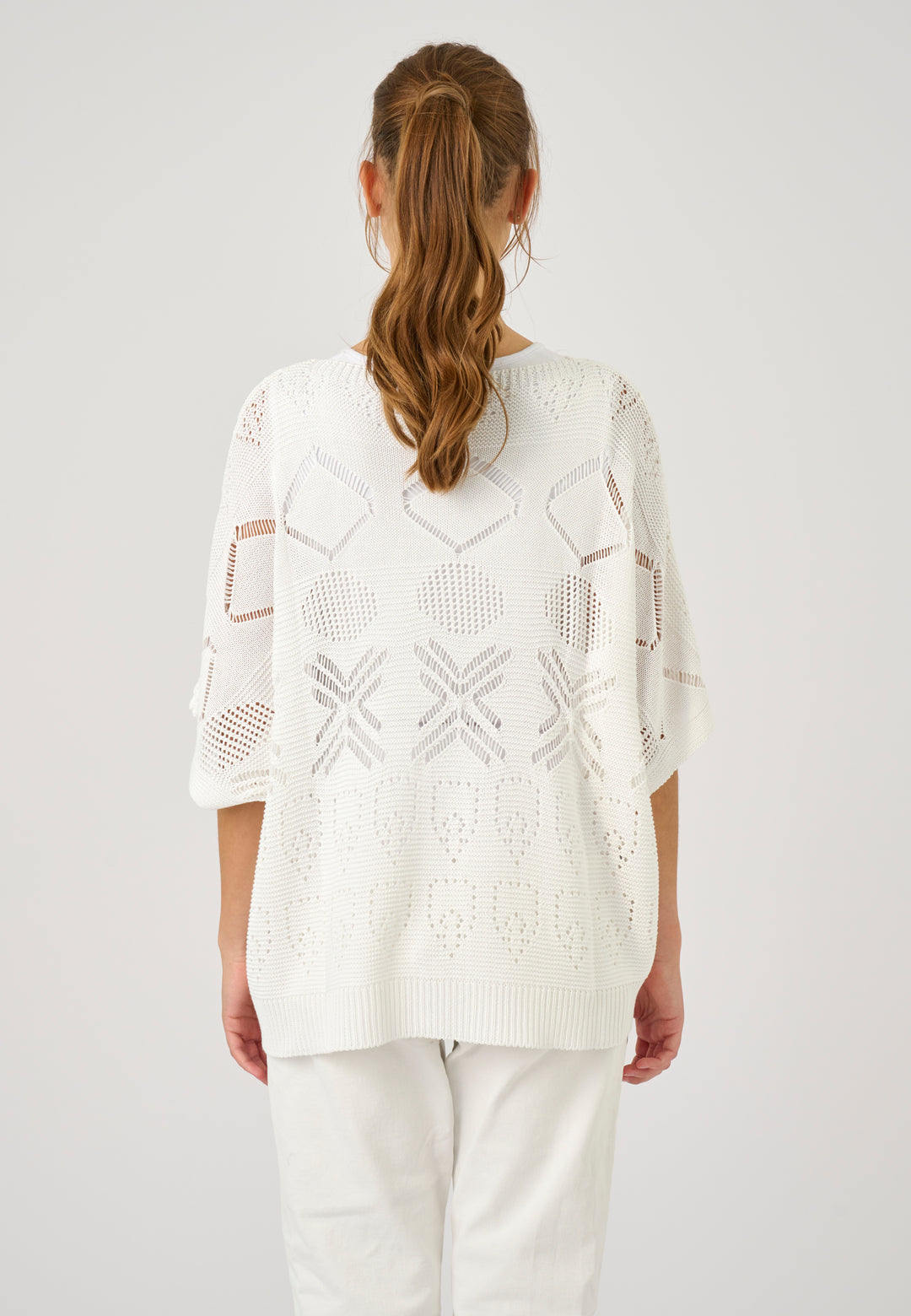 Lind LiNel Knit Pullover 9000 WHITE