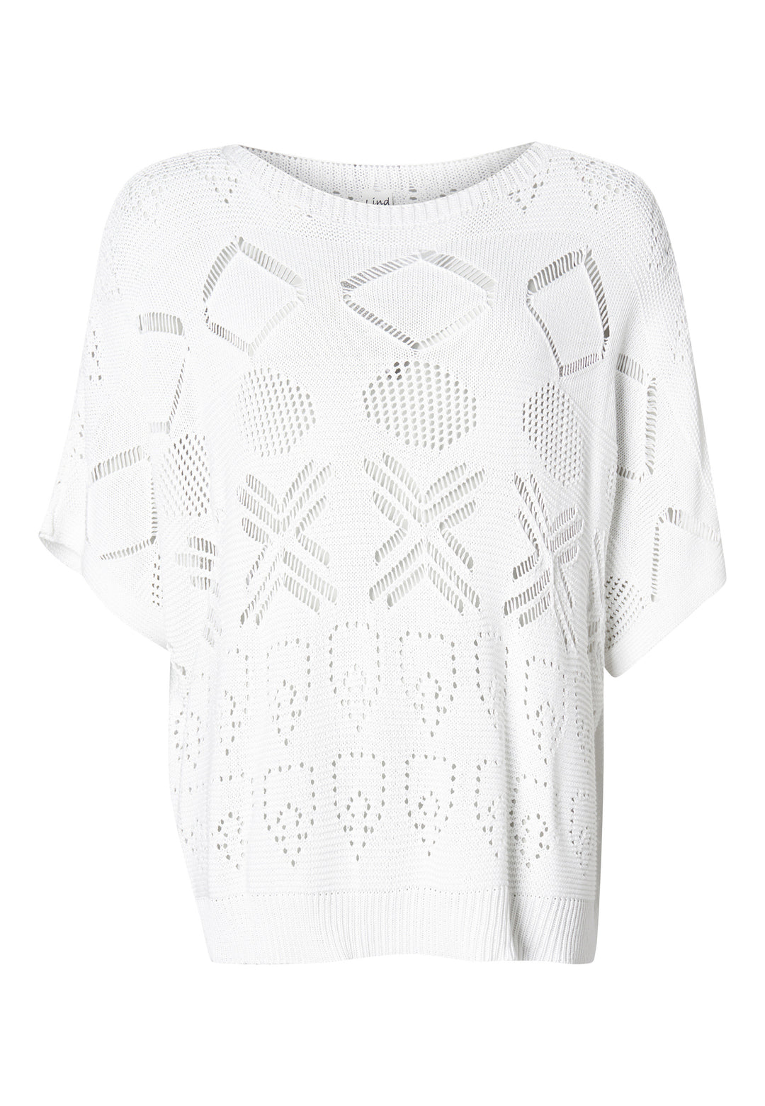 Lind LiNel Knit Pullover 9000 WHITE