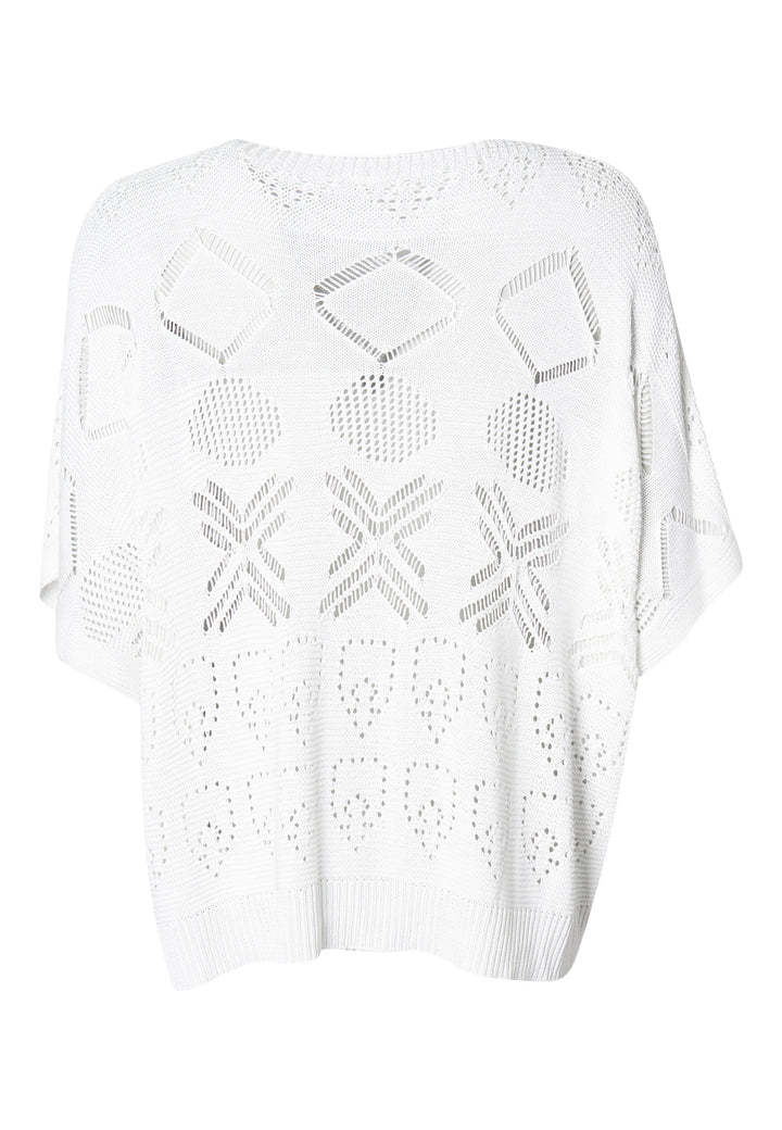 Lind LiNel Knit Pullover 9000 WHITE