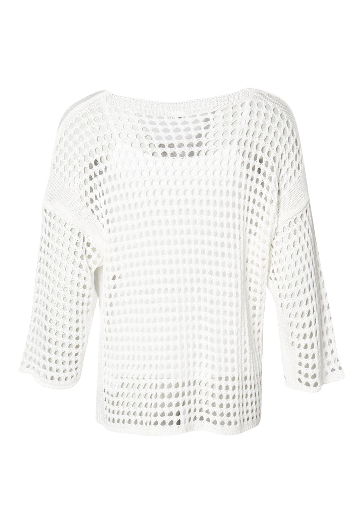 Lind LiNena Knit Pullover 9000 WHITE