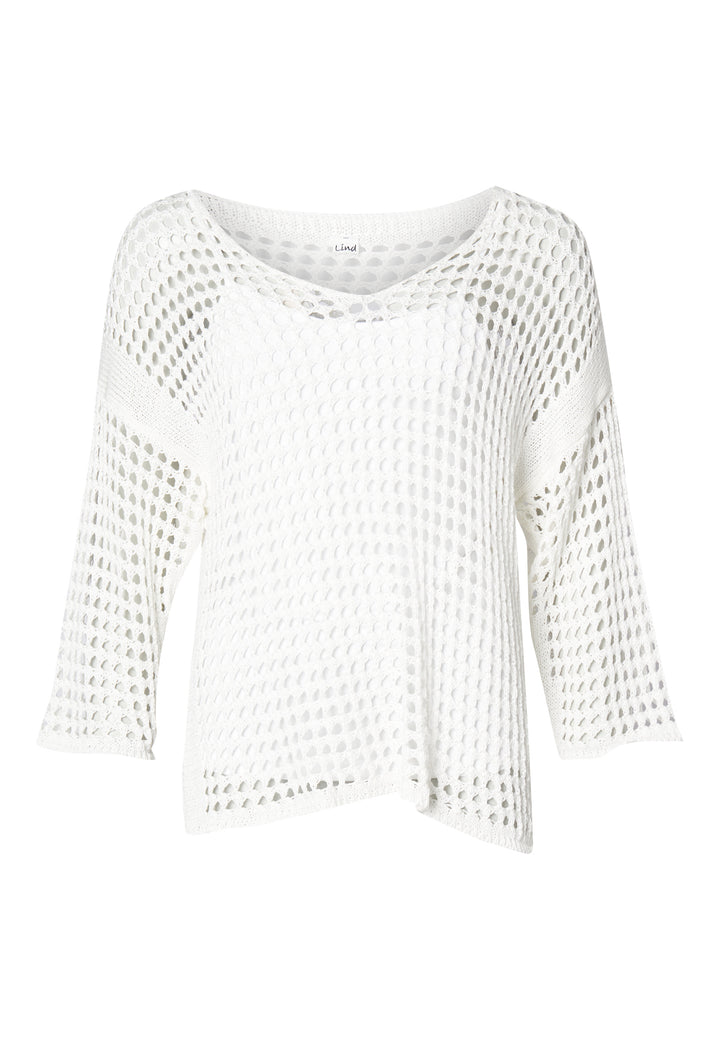 Lind LiNena Knit Pullover 9000 WHITE