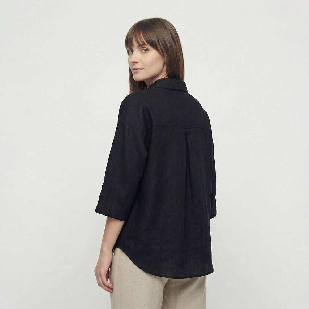 Lind LiNille Bluser 5599 Navy Blue