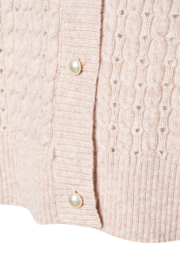 Lind LiSia Knit Cardigan 1210 creme melange