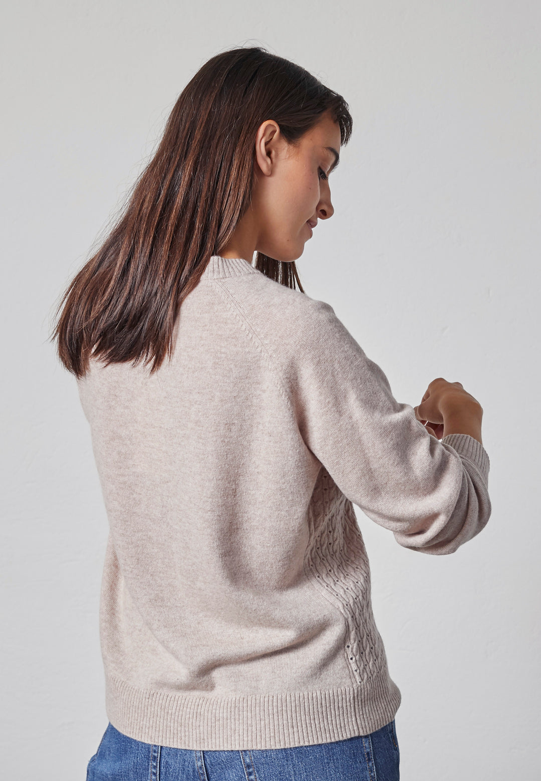 Lind LiSia Knit Cardigan 1210 creme melange