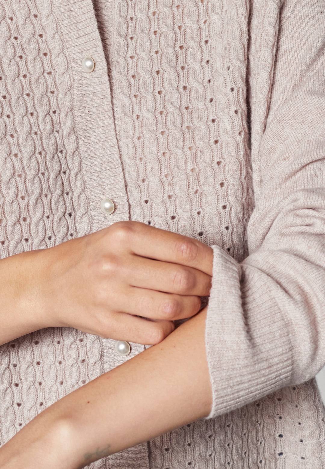 Lind LiSia Knit Cardigan 1210 creme melange