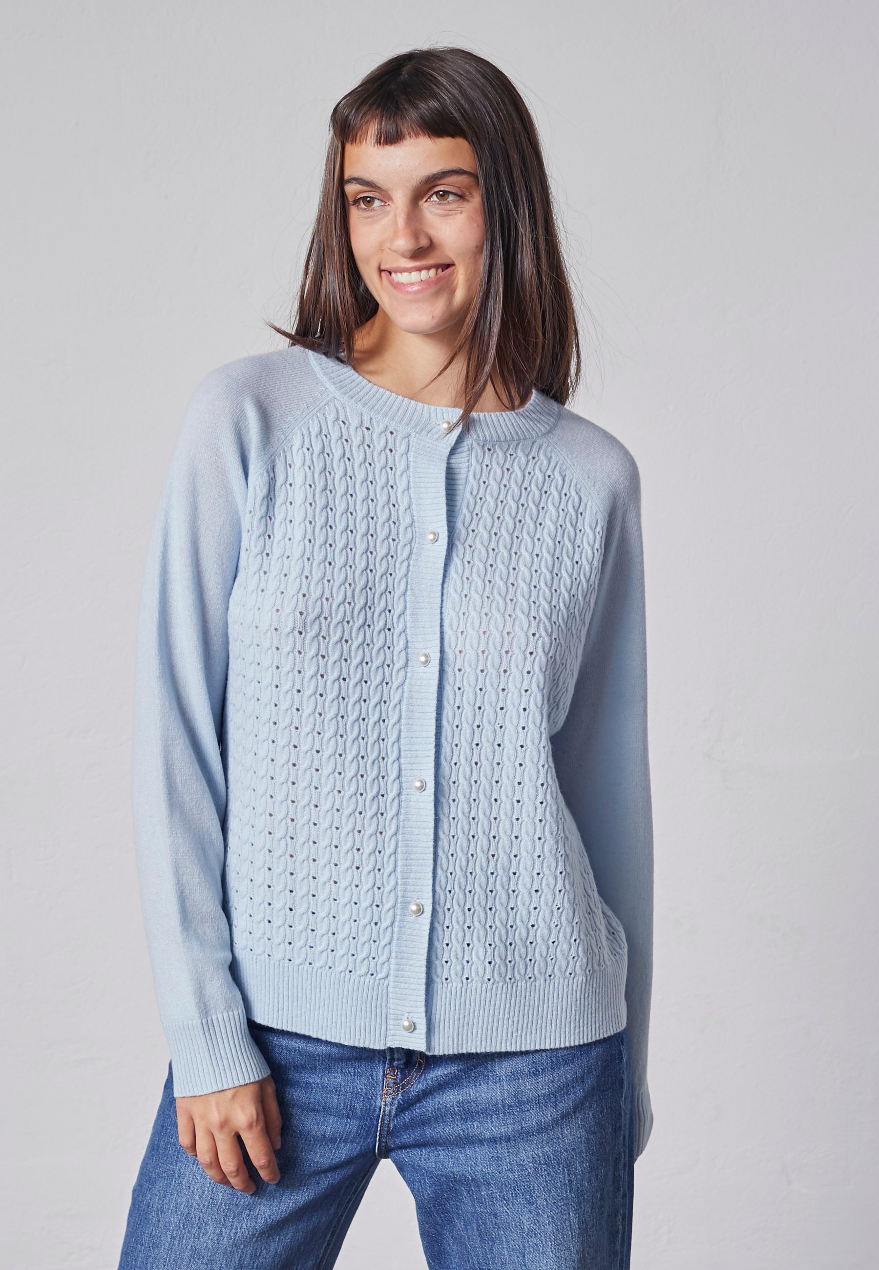 Lind LiSia Knit Cardigan 5450 Sky Blue
