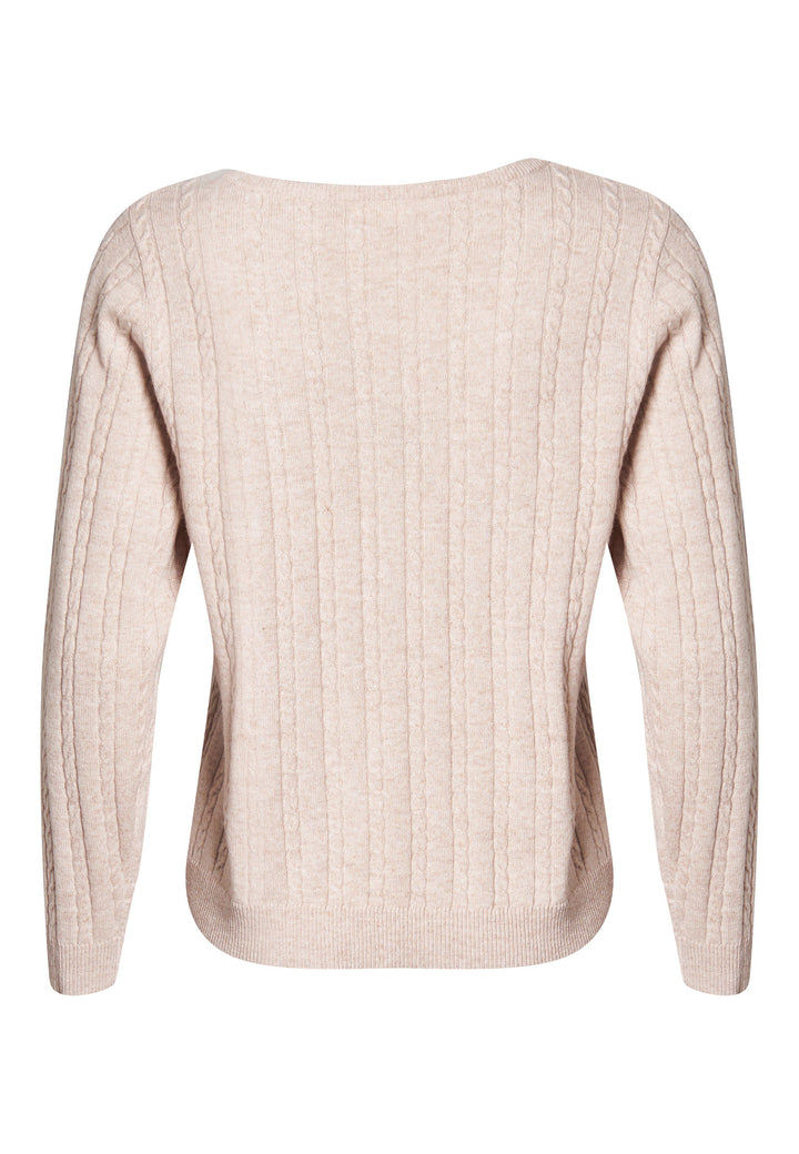Lind LiSibyl Knit Pullover 1210 creme melange