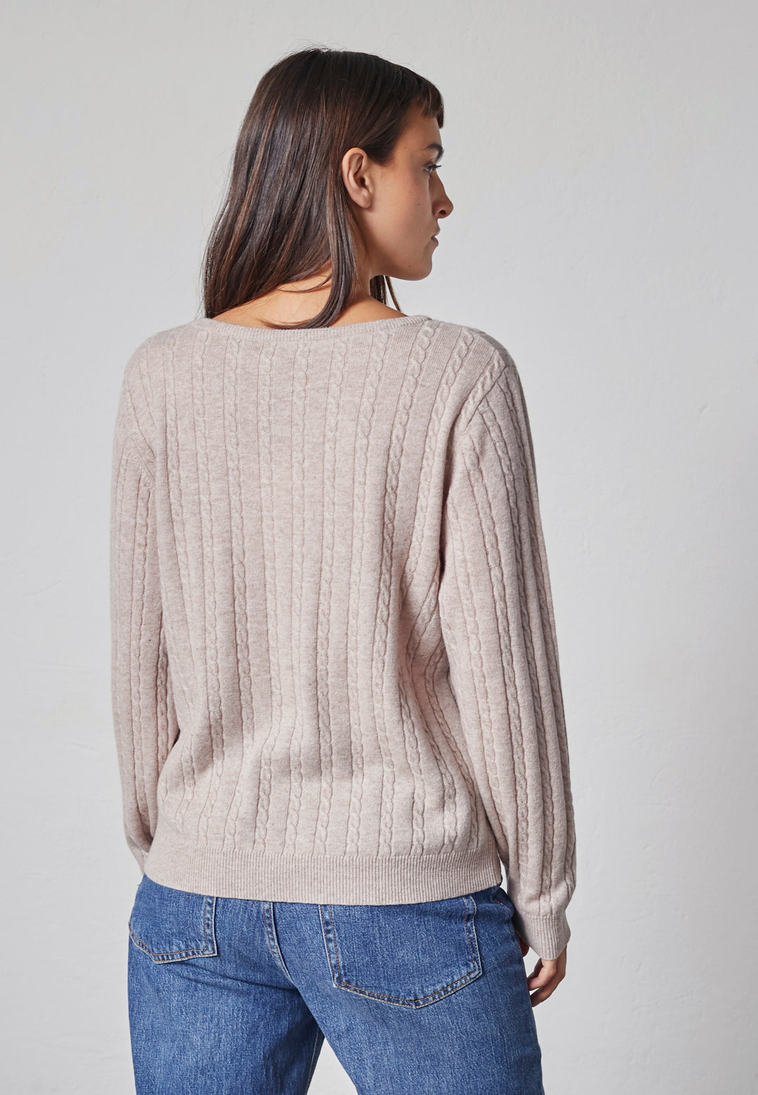 Lind LiSibyl Knit Pullover 1210 creme melange