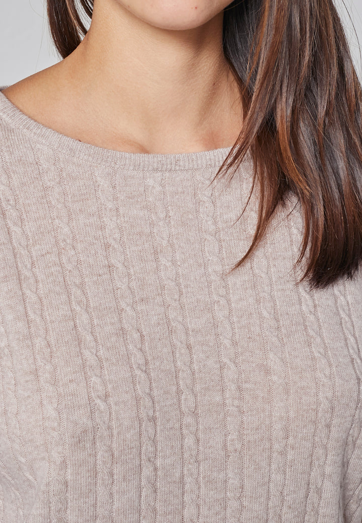 Lind LiSibyl Knit Pullover 1210 creme melange