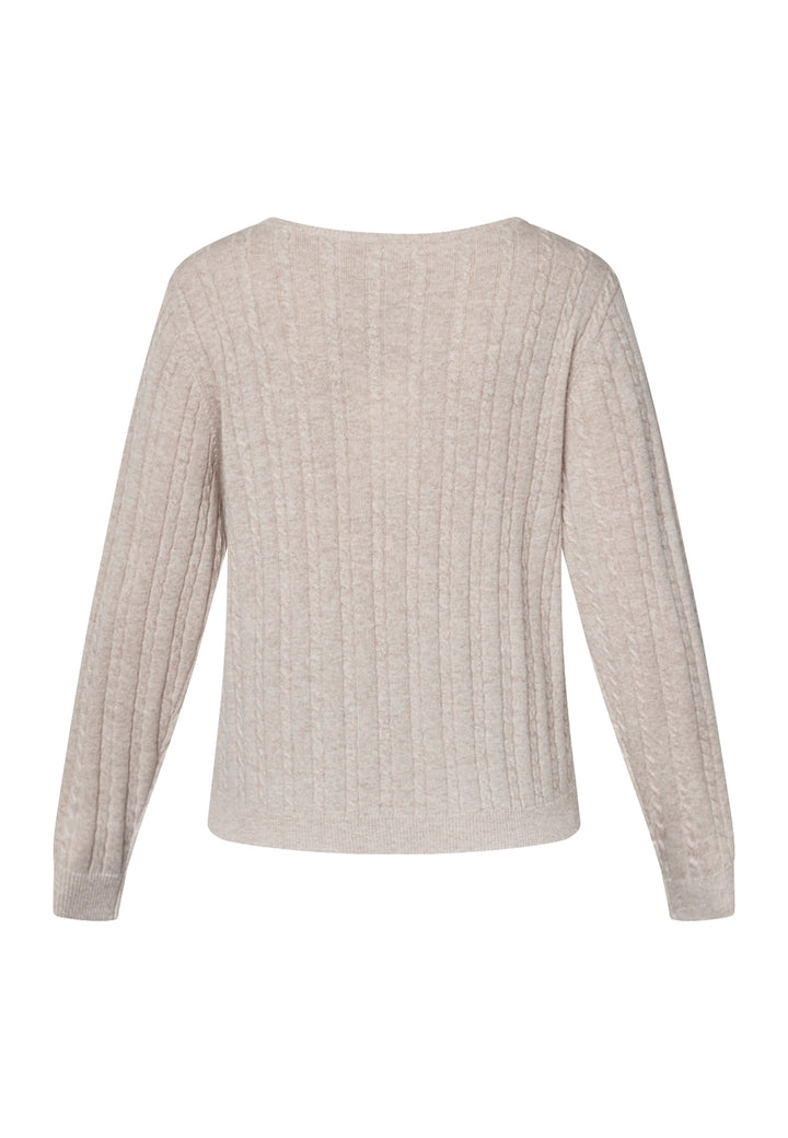 Lind LiSibyl Knit Pullover 1210 creme melange