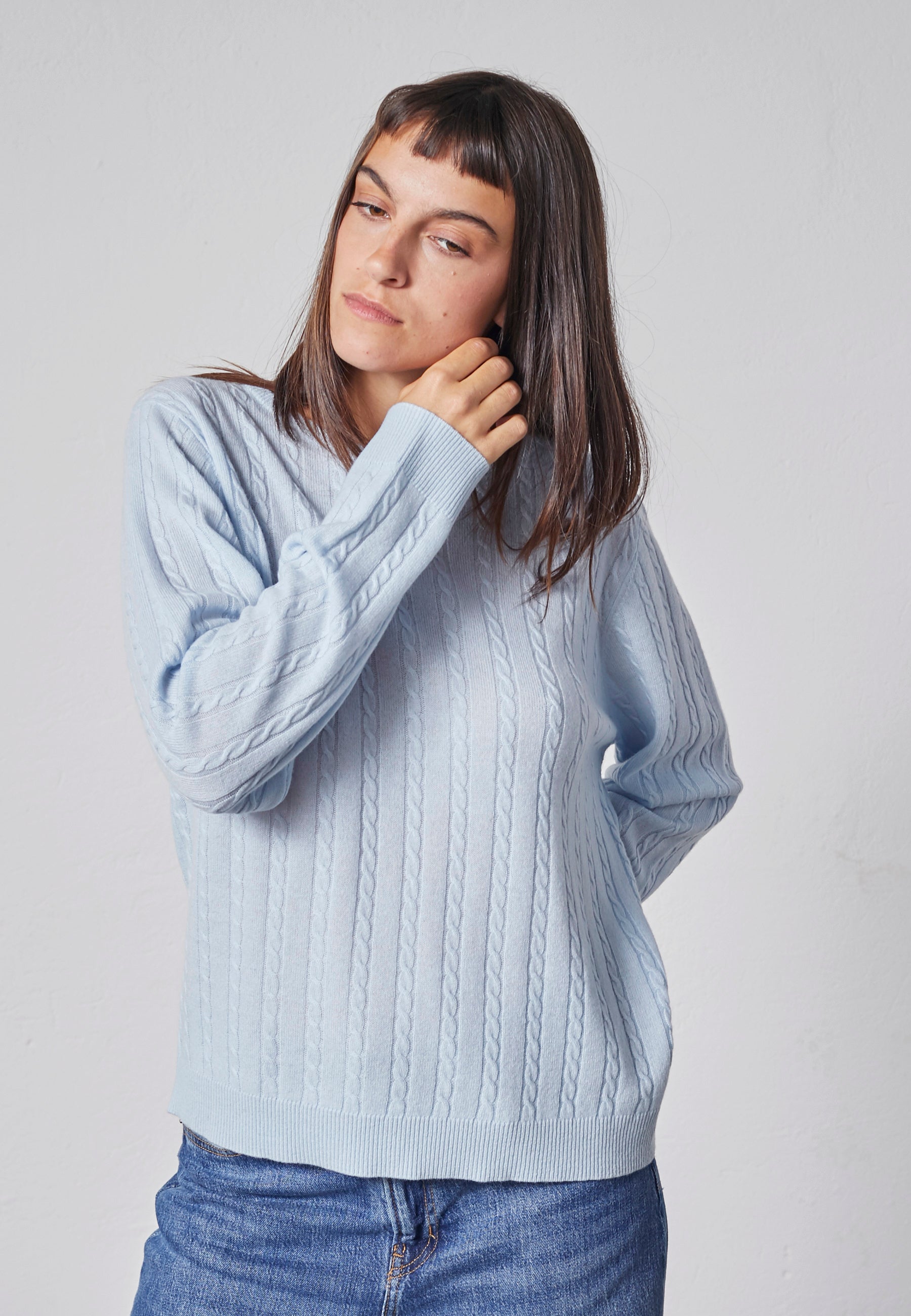 Lind LiSibyl Knit Pullover 5450 Sky Blue