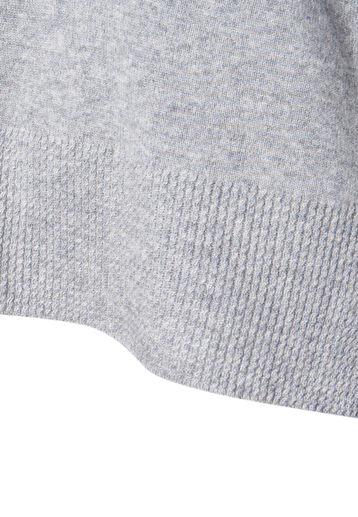 Lind LiSif Knit Pullover 9450 LIGHT GREY MELANGE