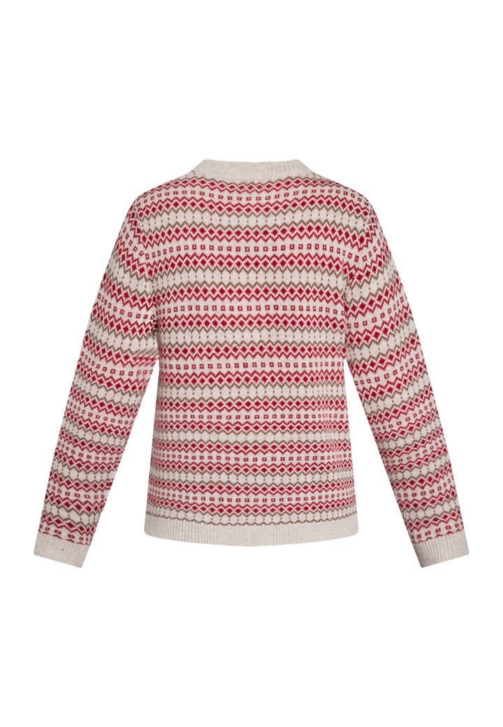 Lind LiSille Knit Cardigan 2510 Norwegian red