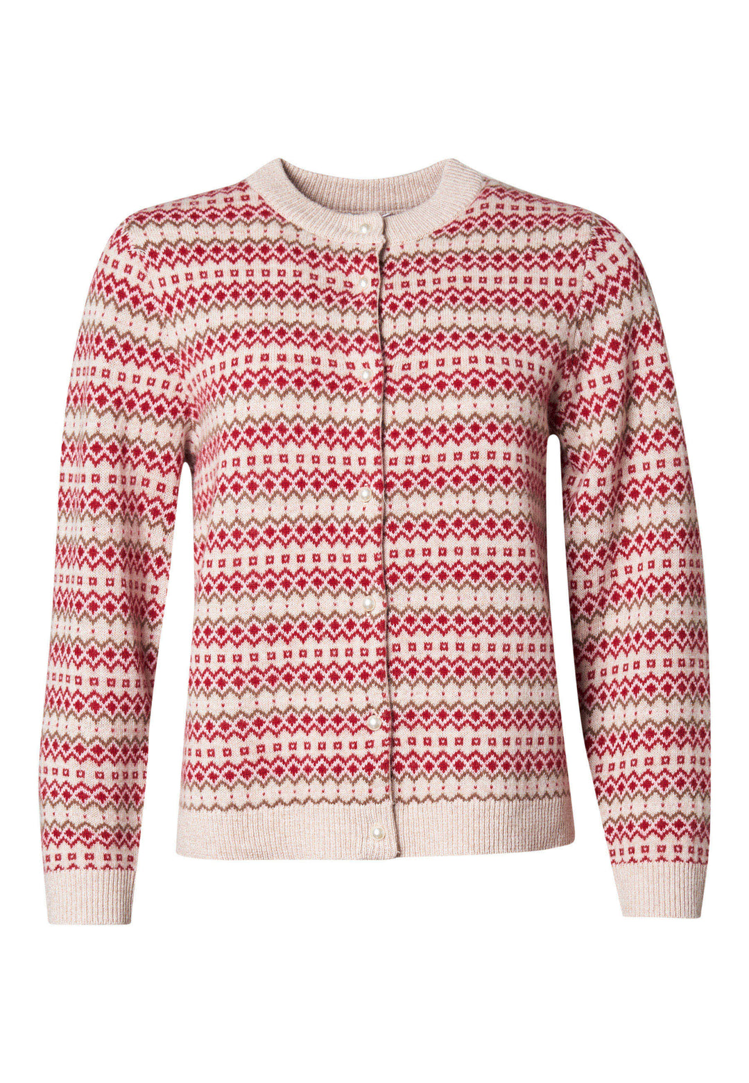 Lind LiSille Knit Cardigan 2510 Norwegian red