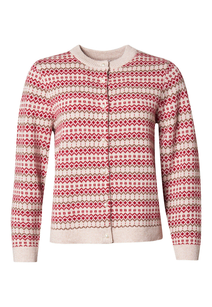 Lind LiSille Knit Cardigan 2510 Norwegian red