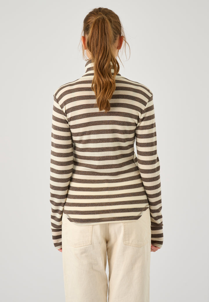 Lind LiSonia T-Shirt 1655 brown melange