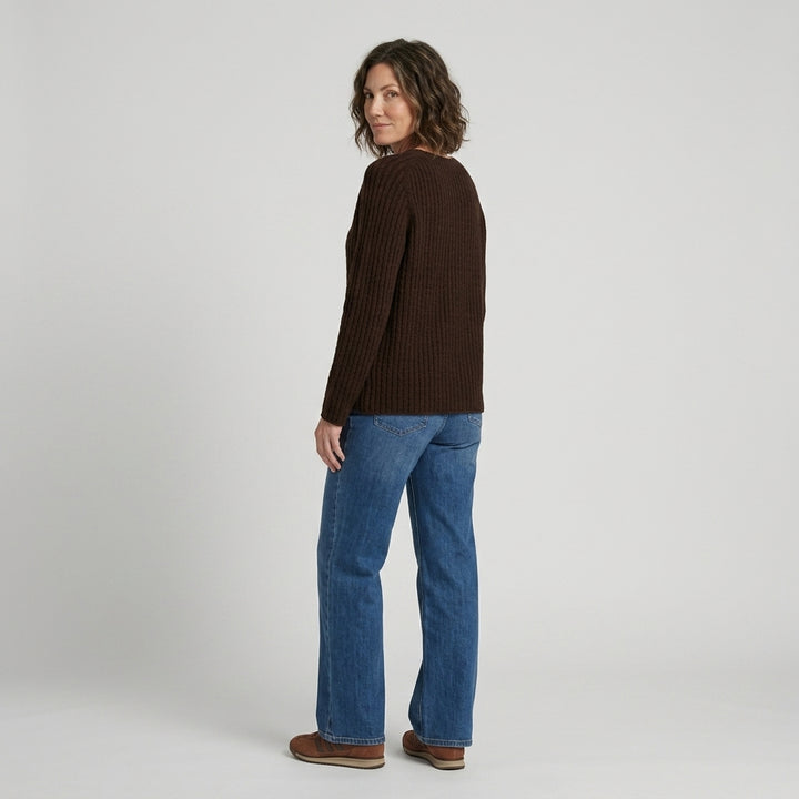 Lind LiTania Knit Pullover 1500 BROWN