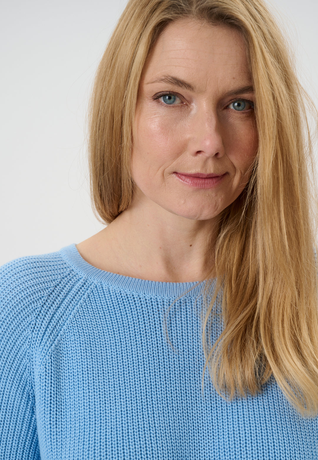 Lind Malene Knit Pullover 5003 Light Blue