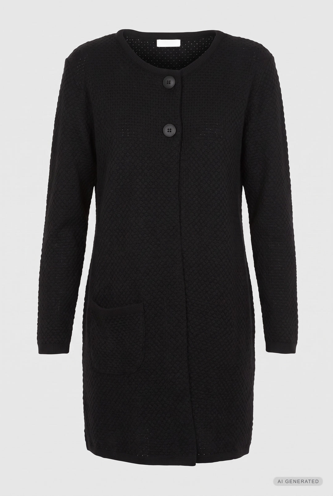 Lind Marie Knit Cardigan 110 Vanta Black
