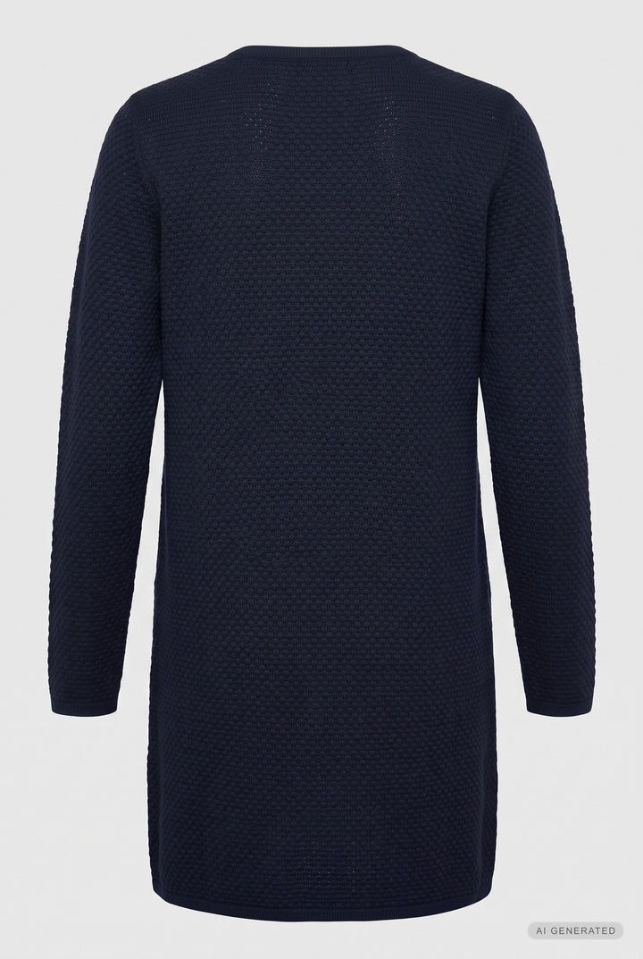 Lind Marie Knit Cardigan 611 Palco-navy