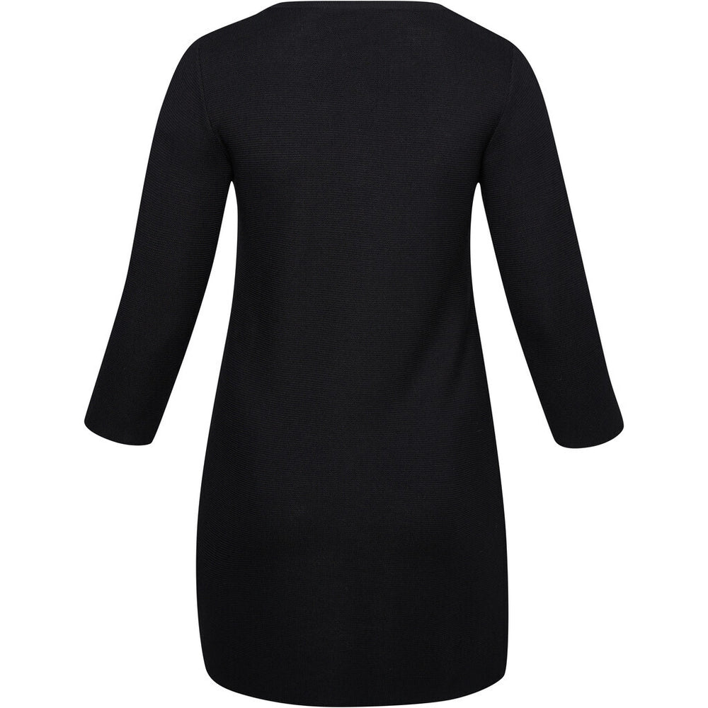 Lind Mia Knit Dress 110 Vanta Black