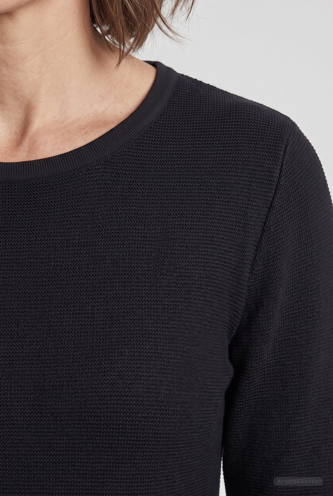 Lind Mia Knit Dress 110 Vanta Black