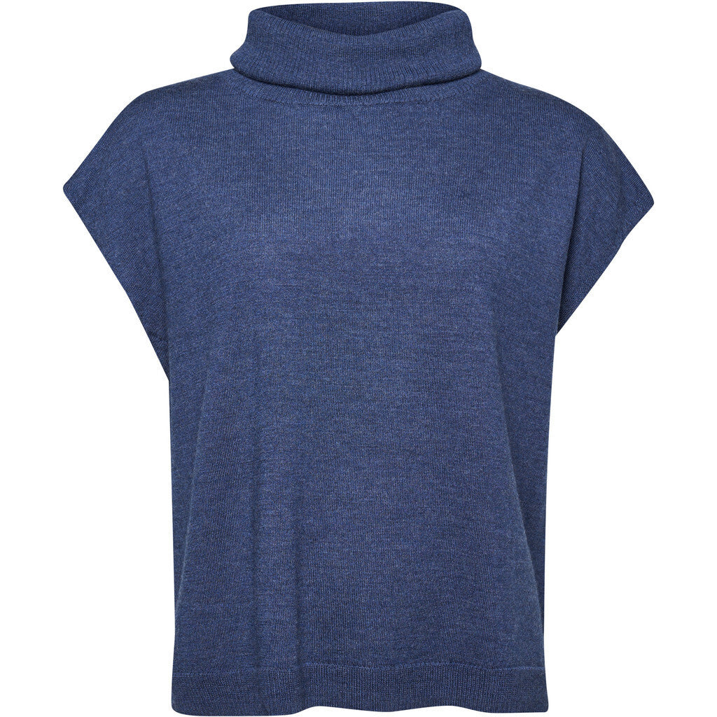 Lind Stine Knit Pullover 135300 Navy Melange