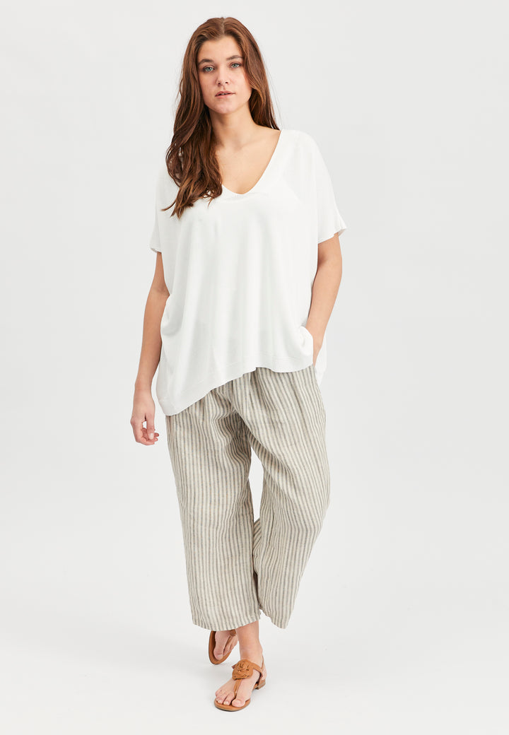 Lind LiCamilla Knit Pullover 0122 Bianco