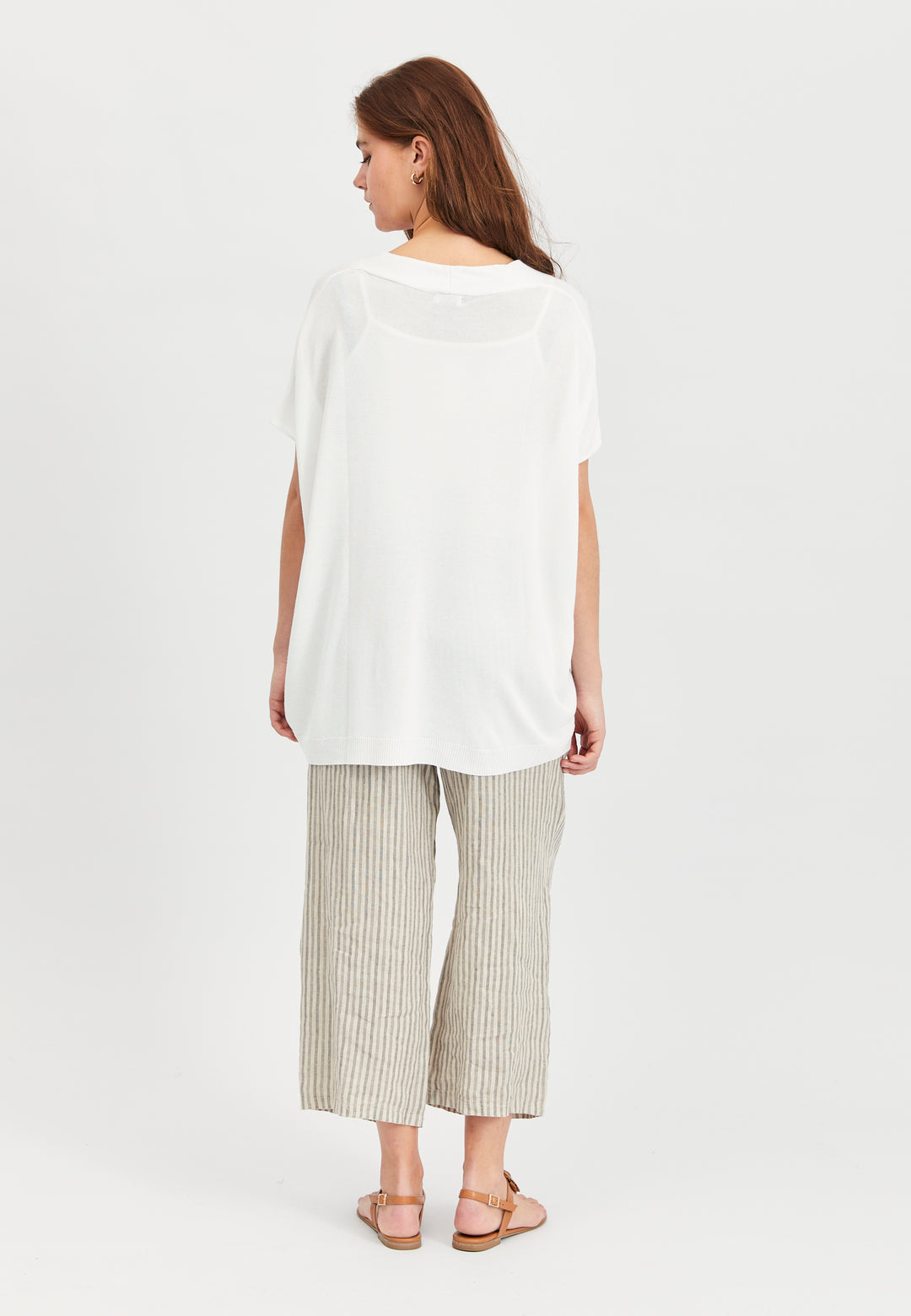 Lind LiCamilla Knit Pullover 0122 Bianco