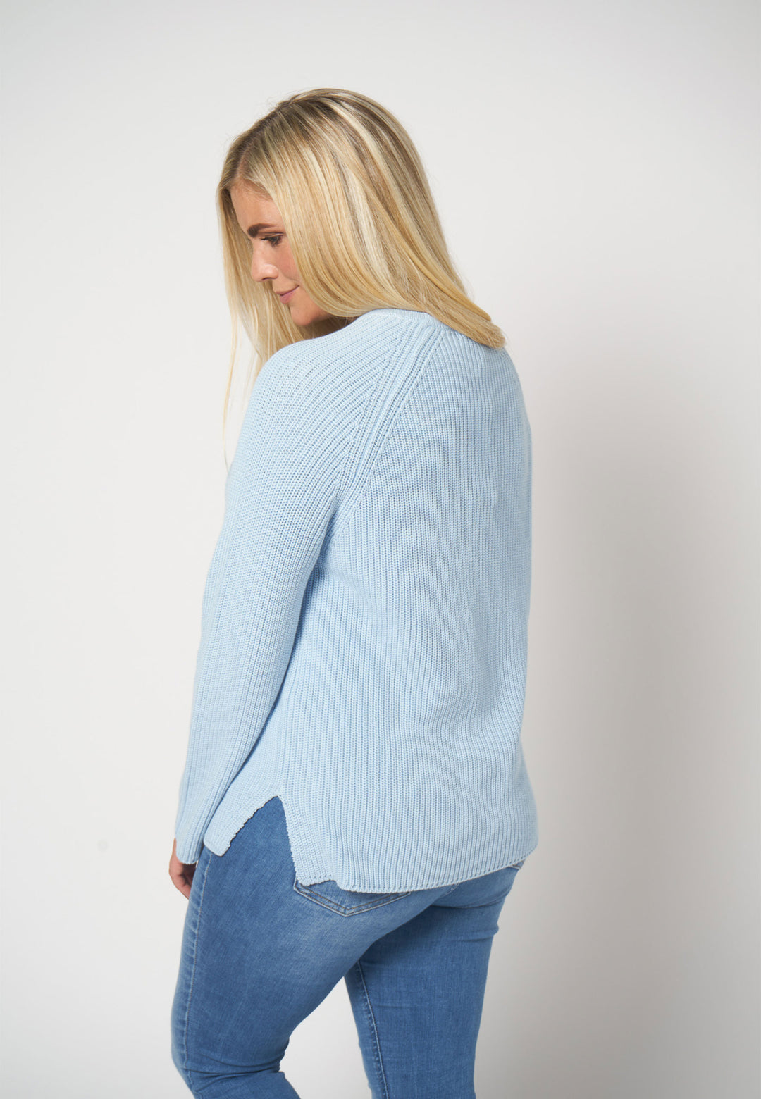 Lind Malene Knit Pullover 020 Light Blue