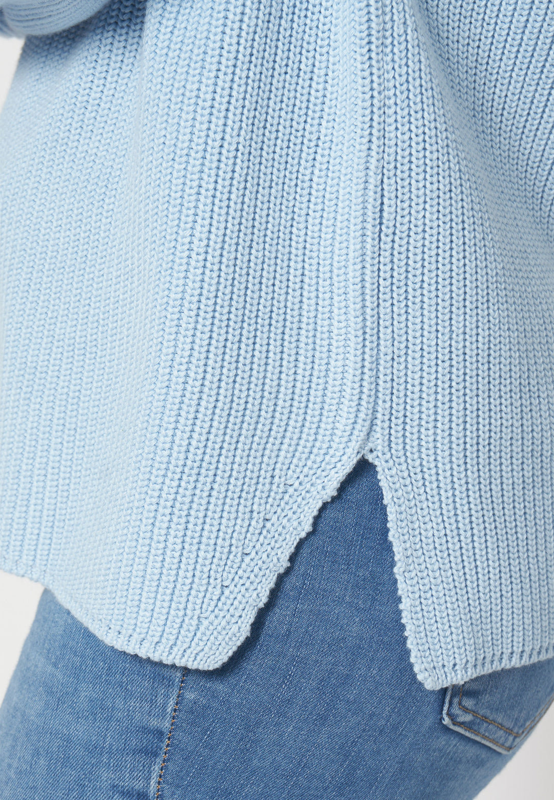 Lind Malene Knit Pullover 020 Light Blue