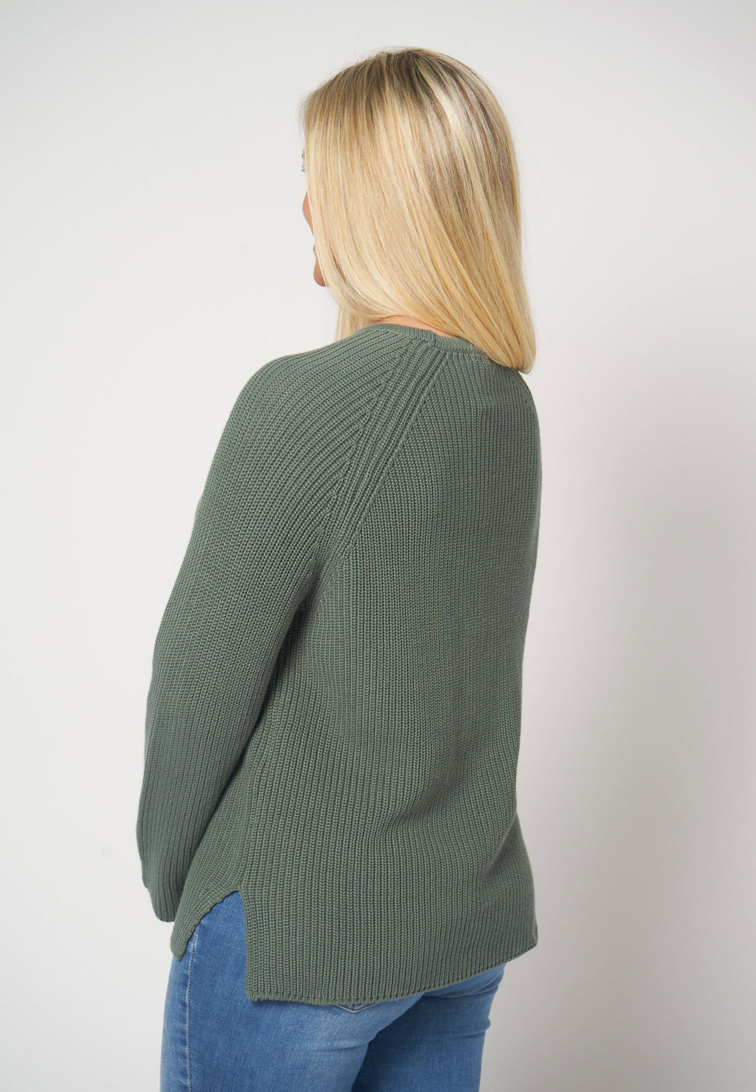 Lind Malene Knit Pullover 044 Army