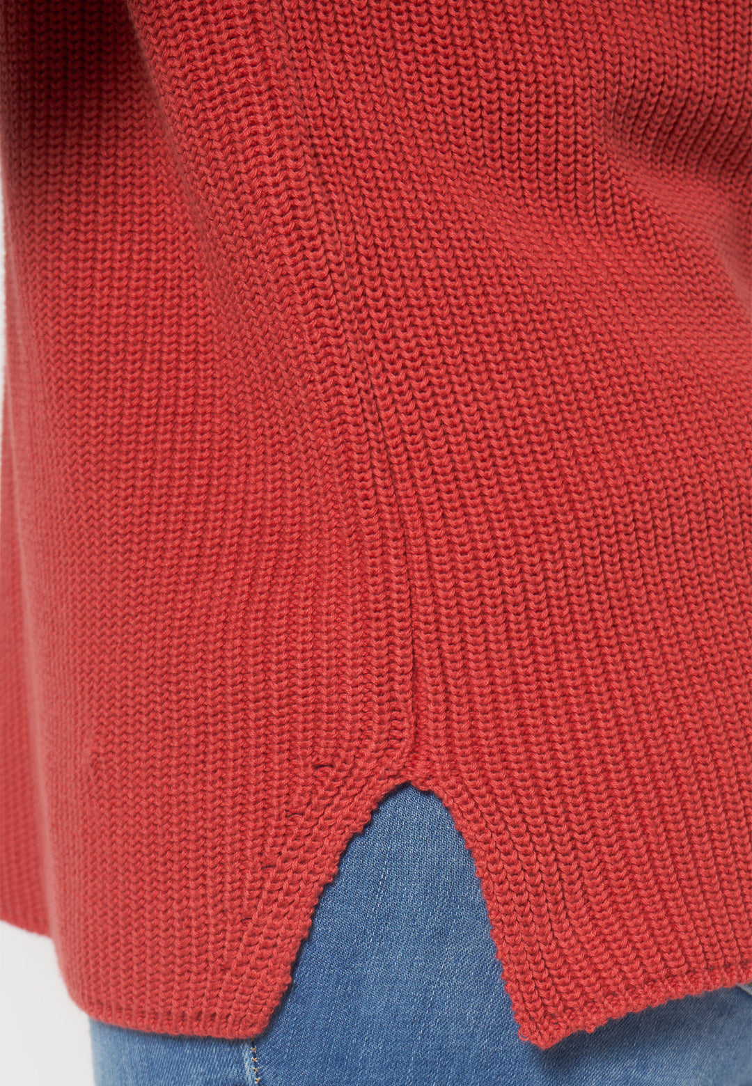 Lind Malene Knit Pullover 500 Burnt tegl