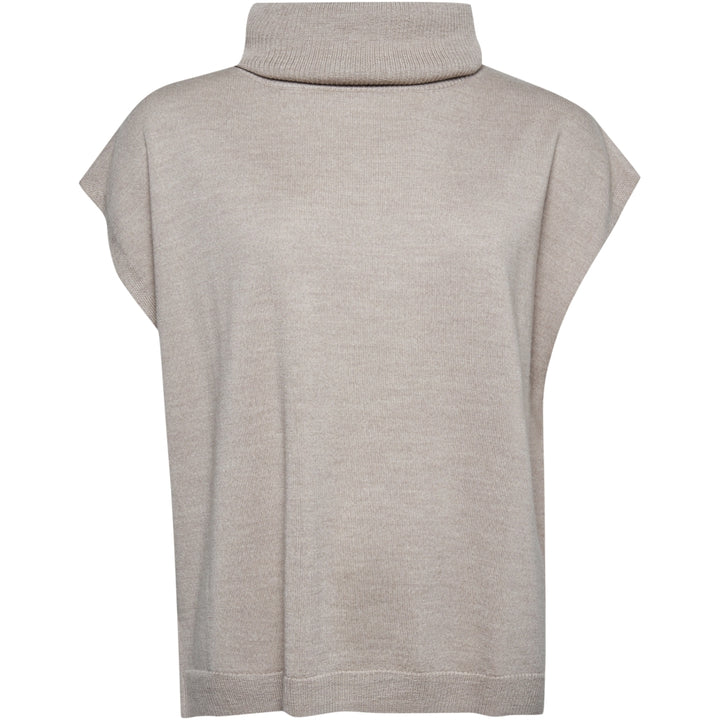 Lind Stine Knit Pullover 205429 Sand Melange